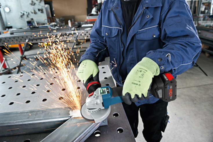 Bosch batterisæt, 18V 18V/8,0 AH med lynlader