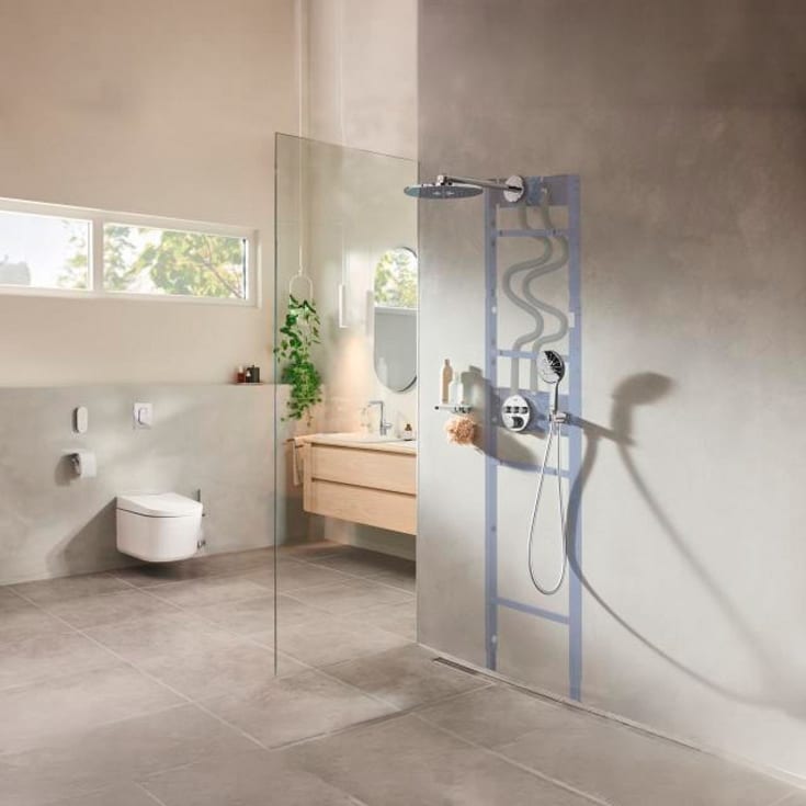 Grohe Rapido Shower Frame Duo bruse-element