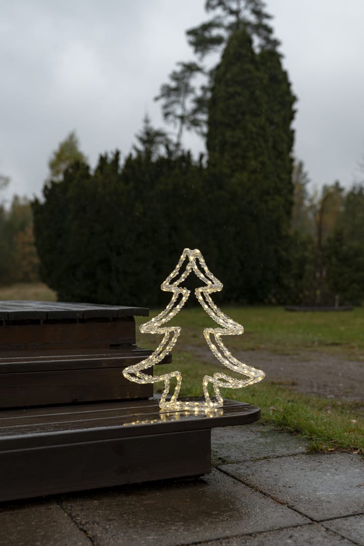 Konstsmide juletræ med lys