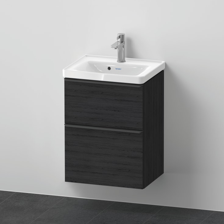 Duravit D-Neo möbelpaket, 50x40 cm, svart ek