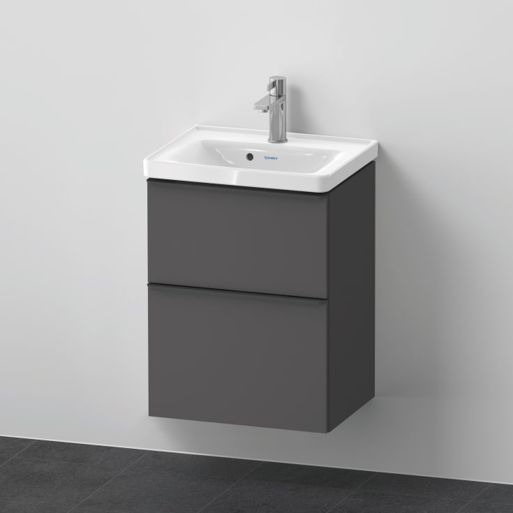 Duravit D-Neo møbelpakke, 50x40 cm, matt grafittgrå