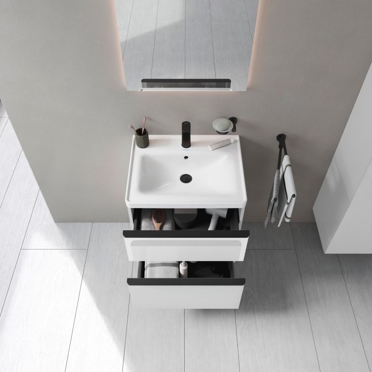 Duravit D-Neo møbelpakke, 60x48 cm, hvit høyglans