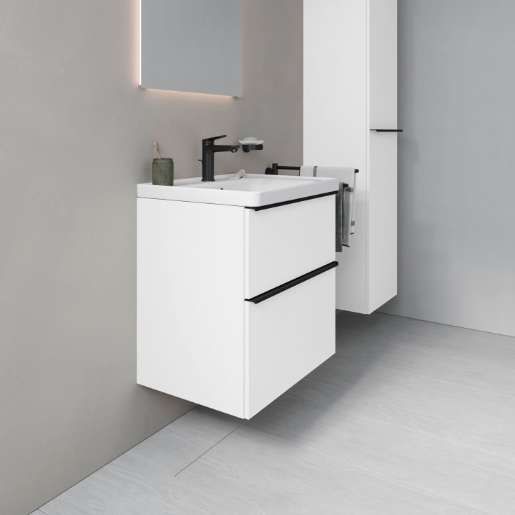 Duravit D-Neo møbelpakke, 60x48 cm, matt hvit