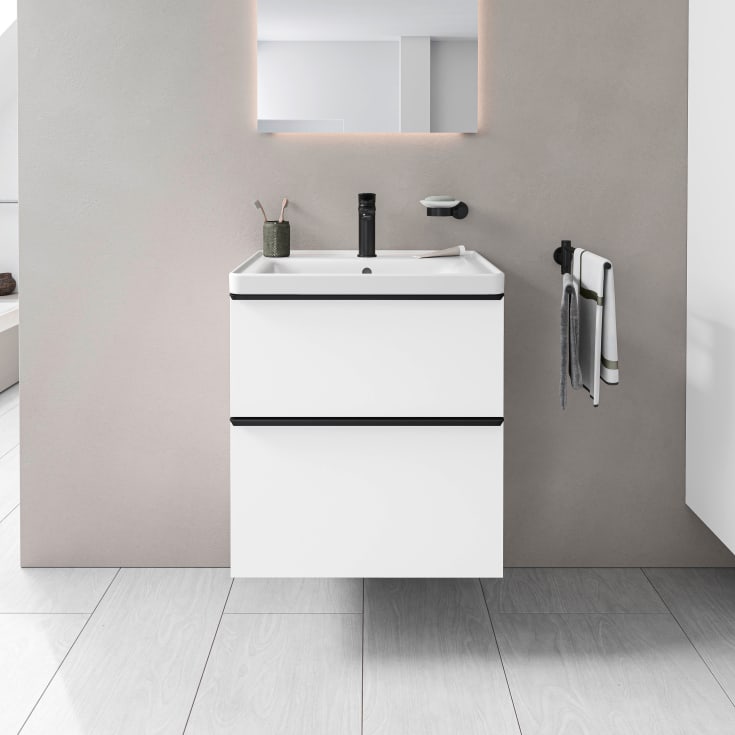 Duravit D-Neo møbelpakke, 60x48 cm, matt hvit