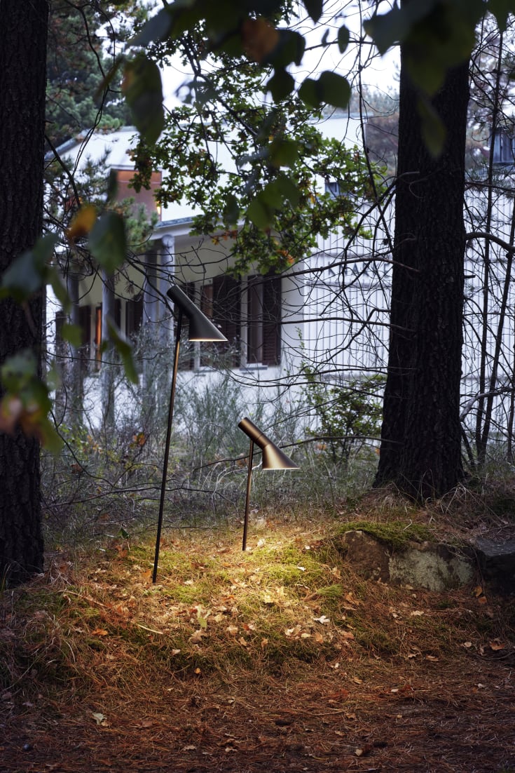 Louis Poulsen AJ Garden trädgårdslampa, 2700K, spjut, hög