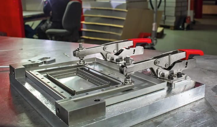 Bessey horisontal klemme, horisontal base, STC-HH, 40 mm