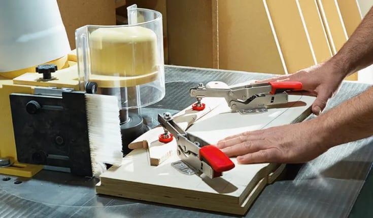 Bessey horisontell klämma, horisontell bas, STC-HH, 40 mm
