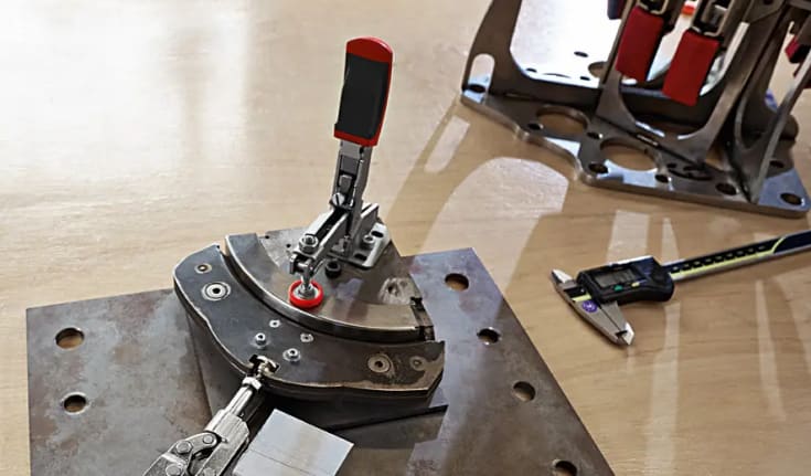Bessey horisontal klemme, horisontal base, STC-VH, 40 mm