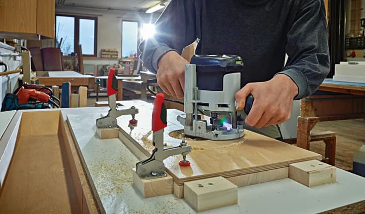 Bessey horisontalspænder, vandret grundpl., STC-VH, 40 mm