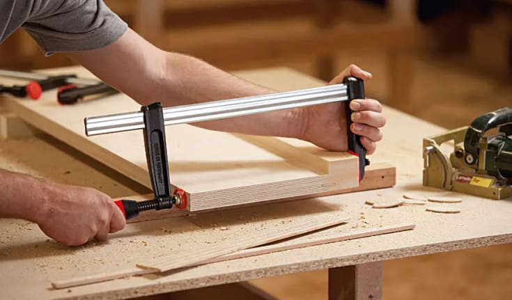 Bessey skruvtving Comfort, med plasthandtag, 500 x 120 mm