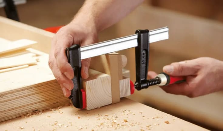 Bessey skruvtving Comfort, med plasthandtag, 500 x 120 mm