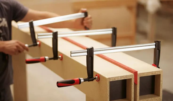 Bessey skruvtving Comfort, med plasthandtag, 500 x 120 mm