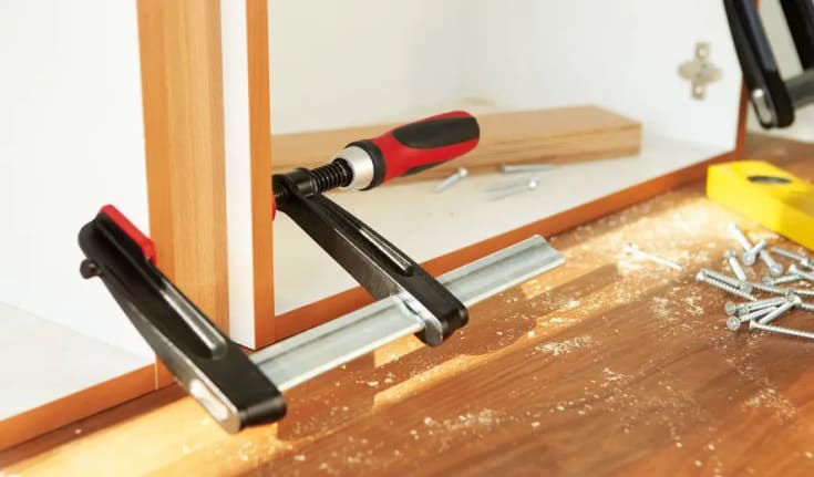 Bessey skruvtving Comfort, med plasthandtag, 500 x 120 mm
