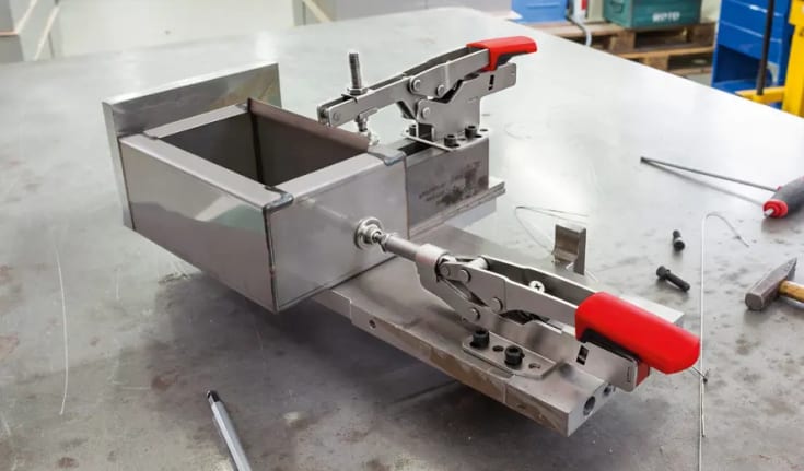 Bessey vertikal klemme, horisontal base, STC-IHH, 35 mm