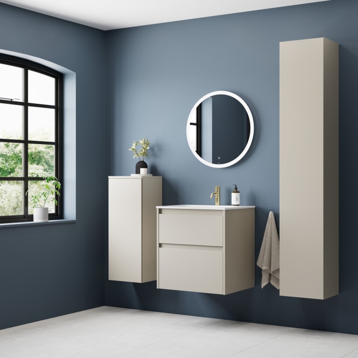 Ifö Sense Modern möbelpaket, 80x48 cm, matt beige