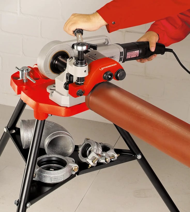 Rothenberger Supertronic 2000 elhåndklup, Ø 1/2"-2"