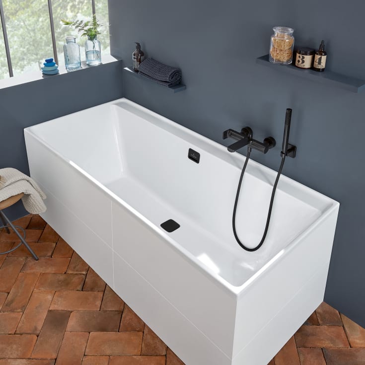 Villeroy & Boch Collaro badekar for innbygging, 190x90 cm, hvit