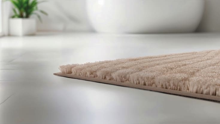 Grund Caffi bademåtte, 50x60 cm, beige