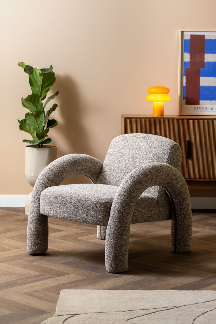 Leitmotiv Incesante Double bordlampe, gul
