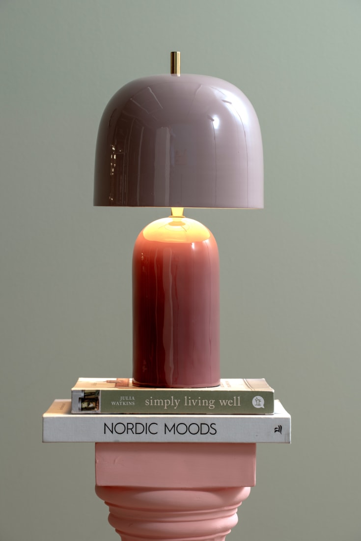 Leitmotiv Rico bordlampa, lila