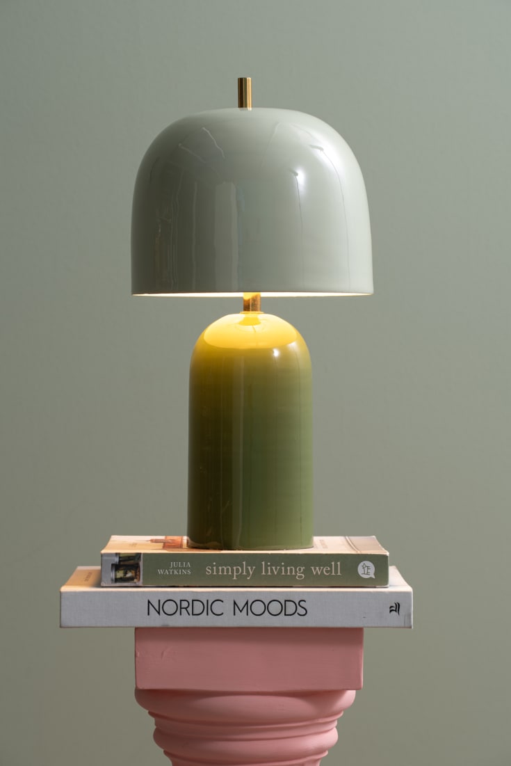 Leitmotiv Rico bordlampa, grön