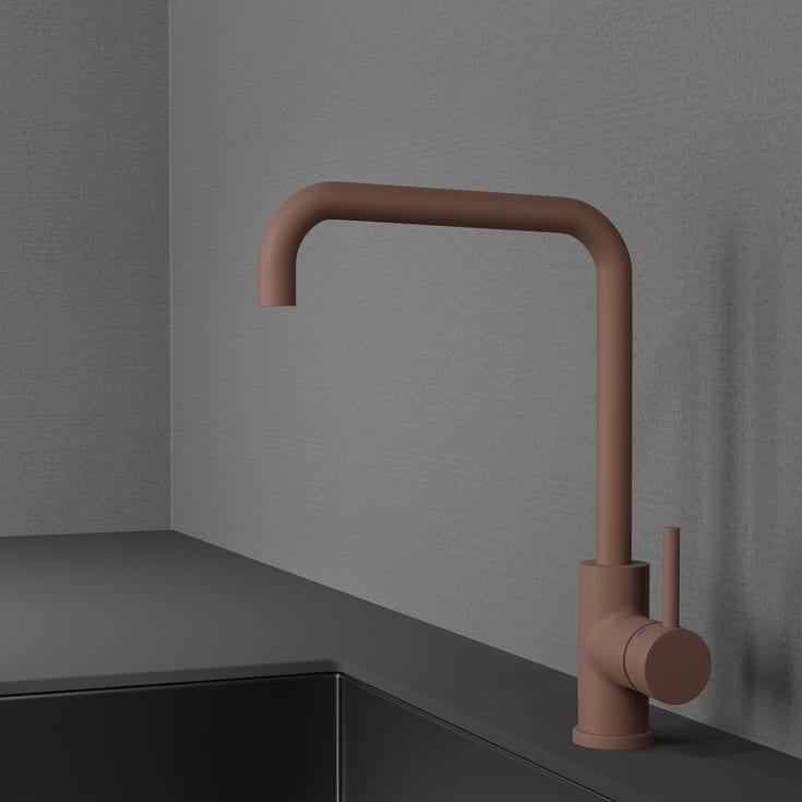 Scandtap Square kjøkkenbatteri, rust