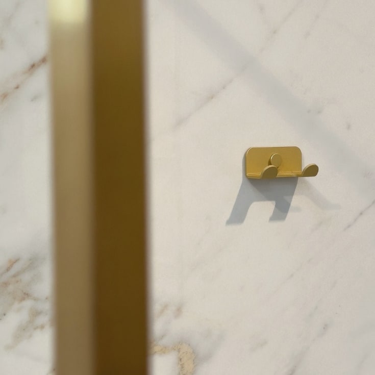 Aloop X bruseskraber, børstet guld
