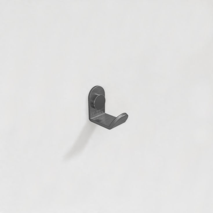 Aloop X 1 håndkleknagg, kullsvart