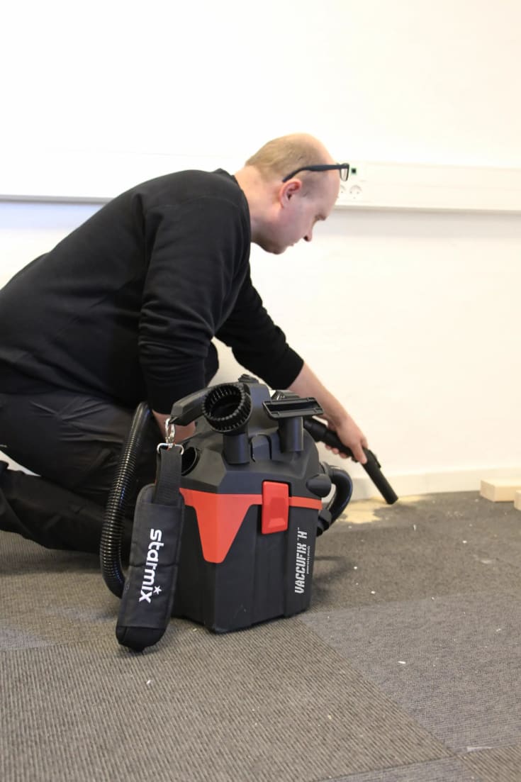 Starmix Vaccufix H batteridammsugare, 18V