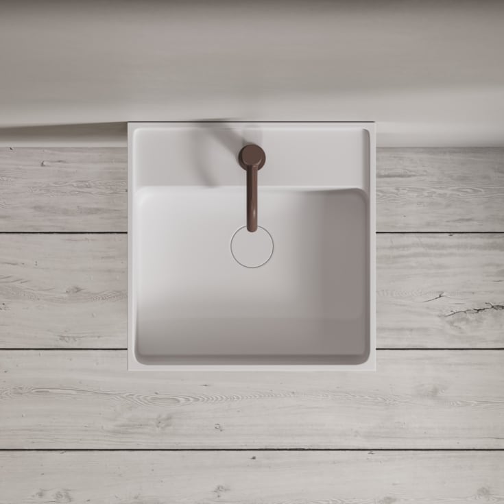 Copenhagen Bath Modul CA 80 servant med skuff, venstre, 80x40 cm, hvit matt