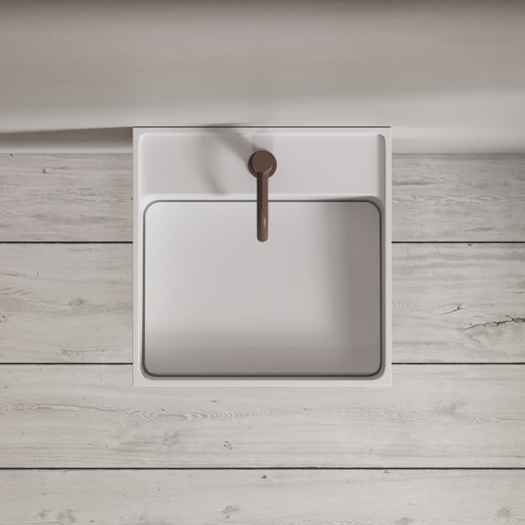 Copenhagen Bath Modul CA 80 servant med skuff, venstre, 80x40 cm, hvit matt
