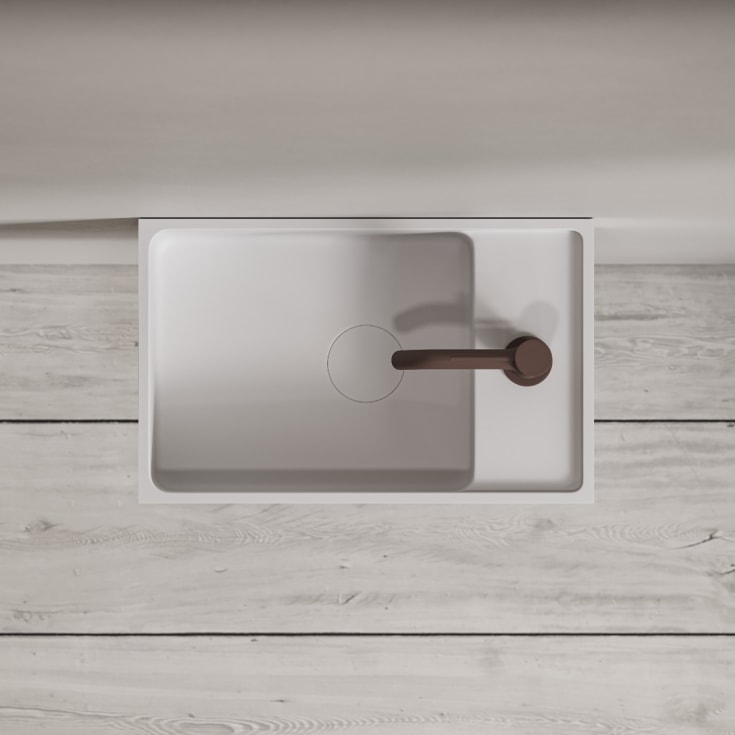 Copenhagen Bath Modul LR 40 servant, 40x25 cm, hvit matt
