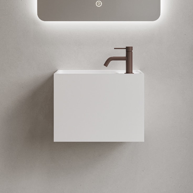Copenhagen Bath Modul LR 40 servant høy, 40x25 cm, hvit matt