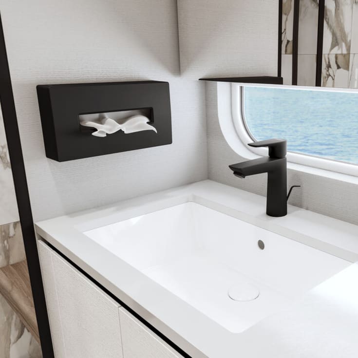 Hansgrohe AddStoris servettdispenser, matt svart