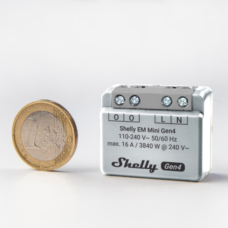Shelly Gen4 effektmåler, wifi, uden relæ
