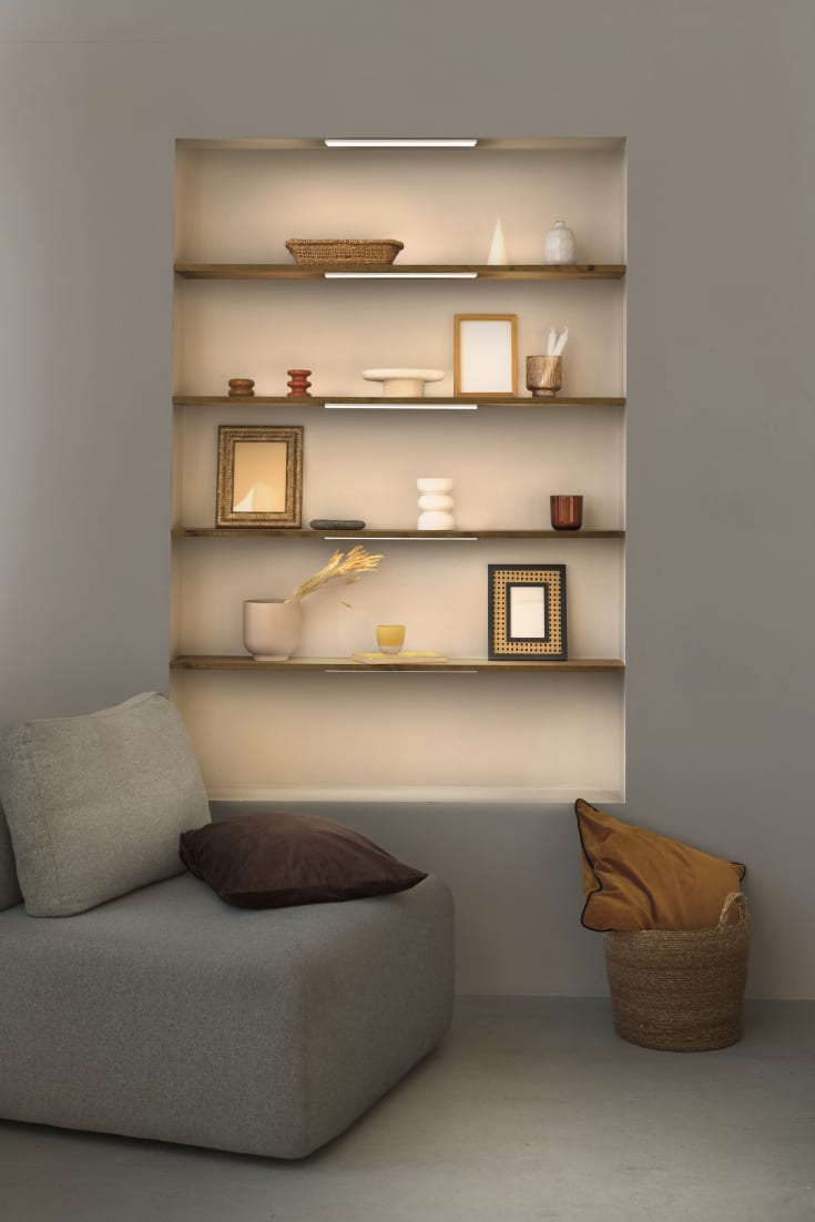 Osram benkebelysning, 30x10 hvit