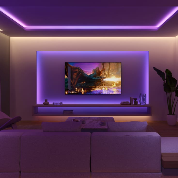 Philips Hue Flux LED bånd, forlængersæt, 2 meter