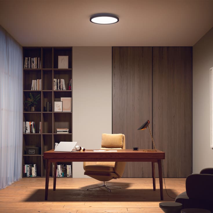 Philips Hue Aurelle plafond, sort