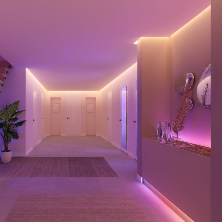 Philips Hue Flux kontakt, 4-pack