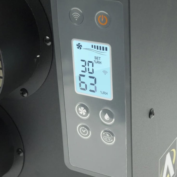 Arida Pro S19 avfuktare, hepa filter, wifi, 200 m²