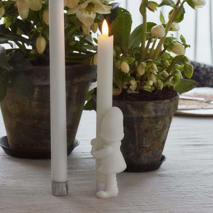 Sirius Tinka nisse LED kronelys, 24,5 cm