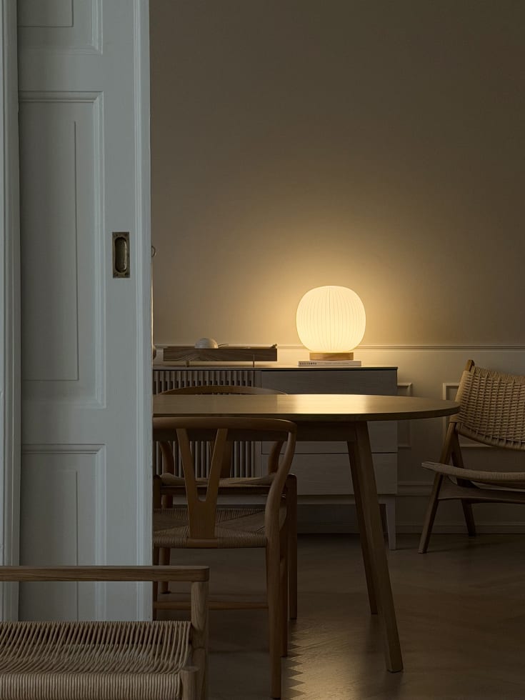 Osram Decor Lantern bordslampa, trä