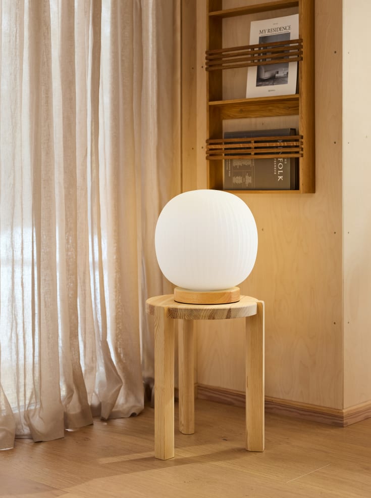 Osram Decor Lantern bordslampa, trä