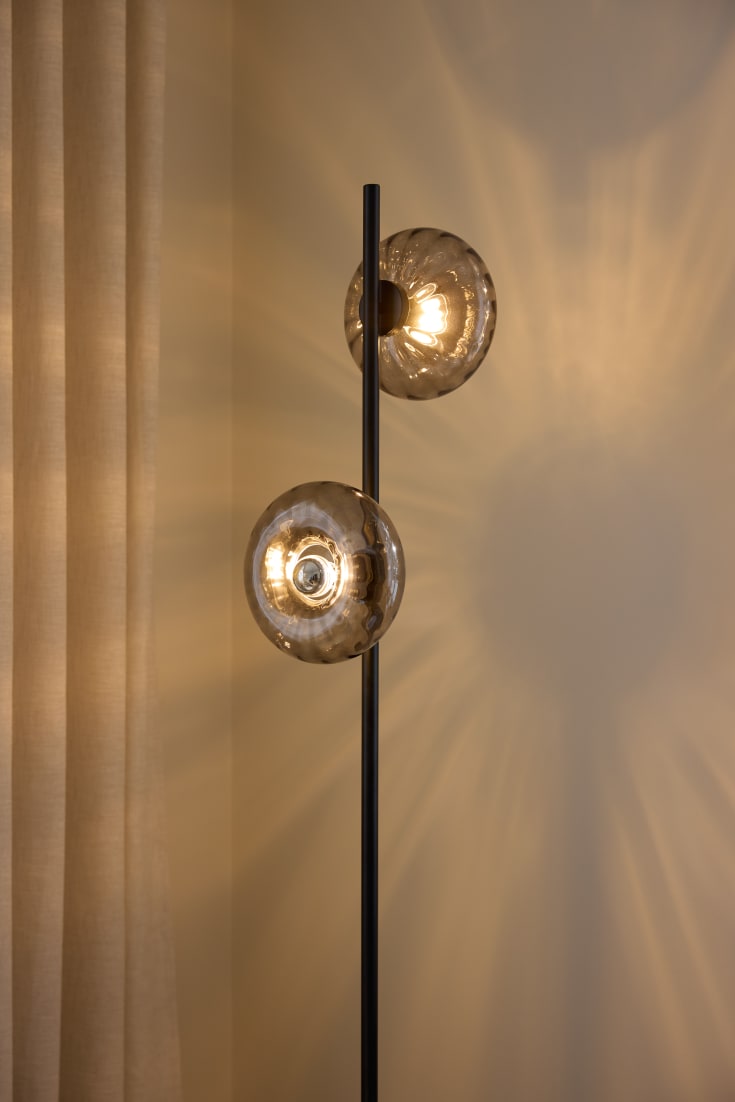 Osram Decor Stripes bordlampe, beige