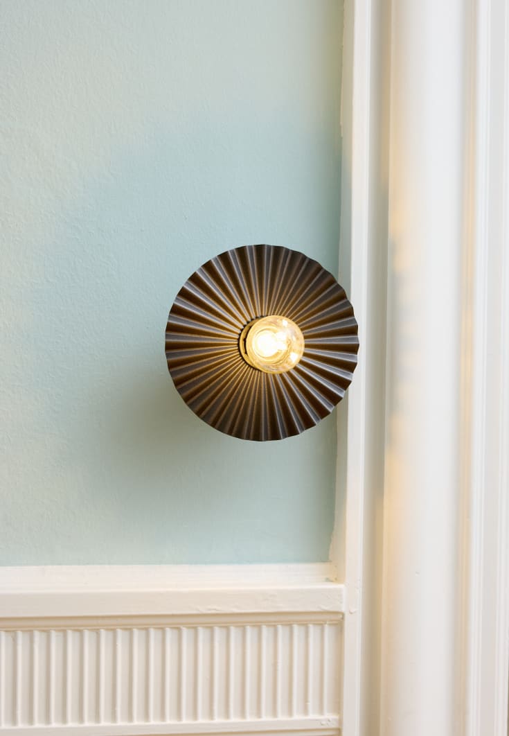 Osram Decor Plissee taklampe, grå