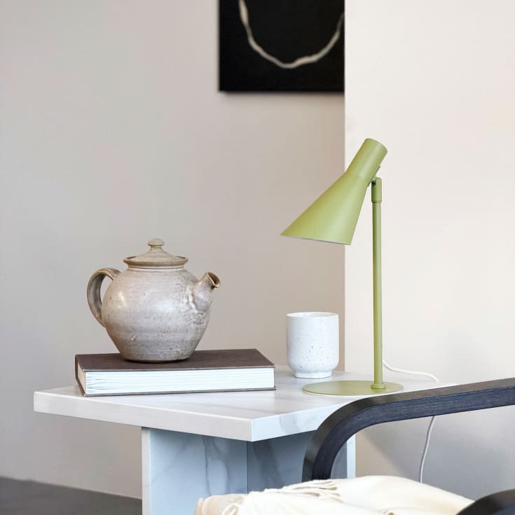 Dyberg Larsen DL12 mini bordlampe, grøn