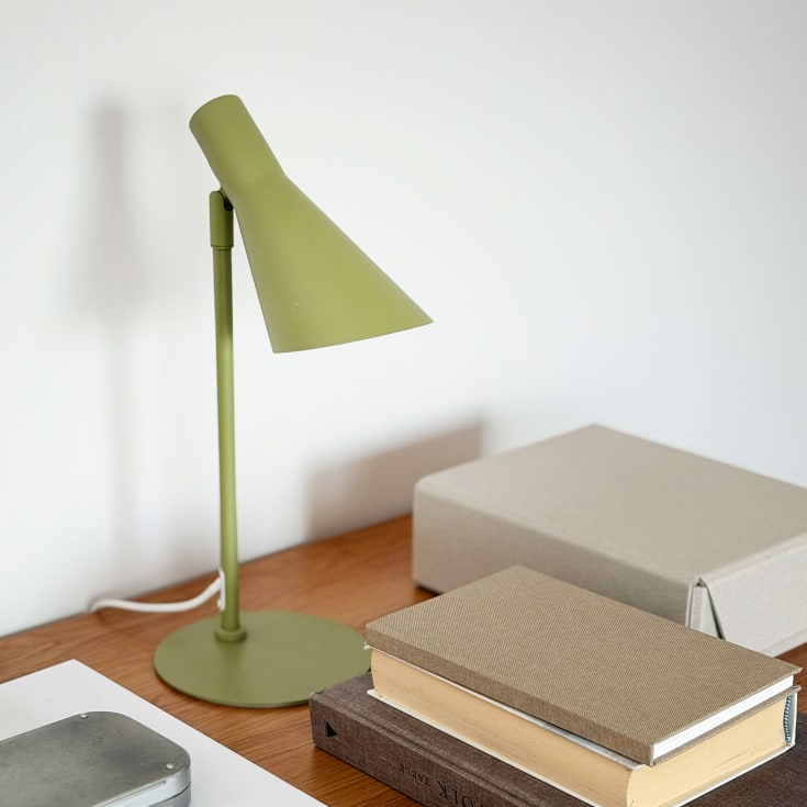 Dyberg Larsen DL12 mini bordslampa, grön