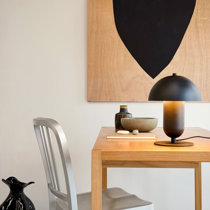 Dyberg Larsen Movie bordlampe, sort