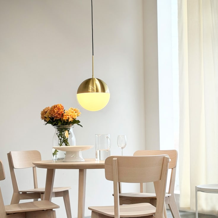 Dyberg Larsen Nova pendellampa, mässing
