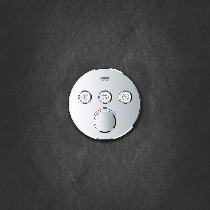 Grohe Grohtherm SmartControl brusearmatur, krom